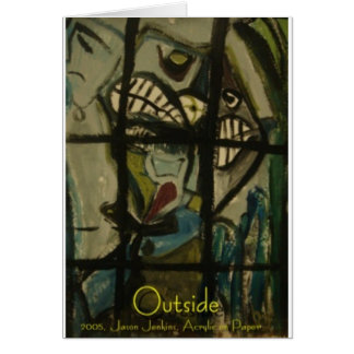 Outside