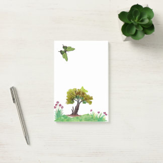 Outside Greenery Post-it Notes