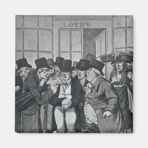 Outside Lloyds of London Magnet