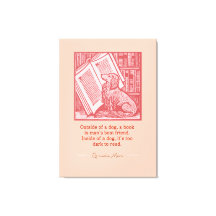 Outside of a Dog - Groucho Marx Quote