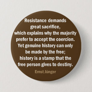 Outside of Society 7.5 Cm Round Badge