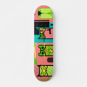 Outside pets skateboard deck