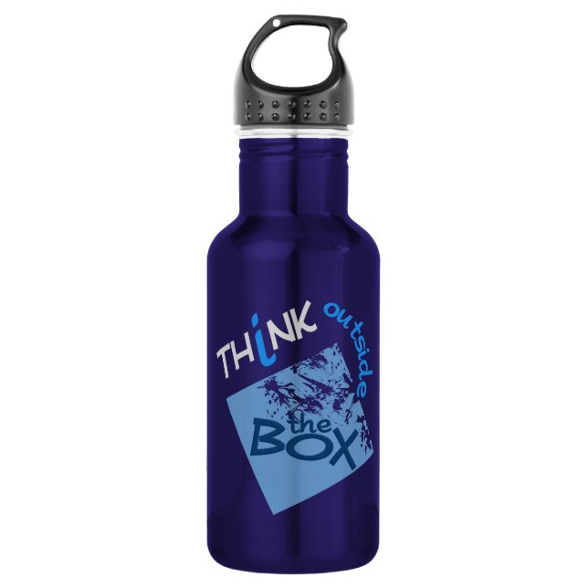 OUTSIDE THE BOX  532 ML WATER BOTTLE (Front)