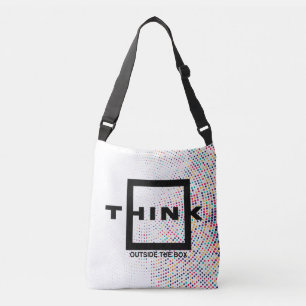 OUTSIDE THE BOX - BW Dots 2 Mix Edition  Crossbody Bag