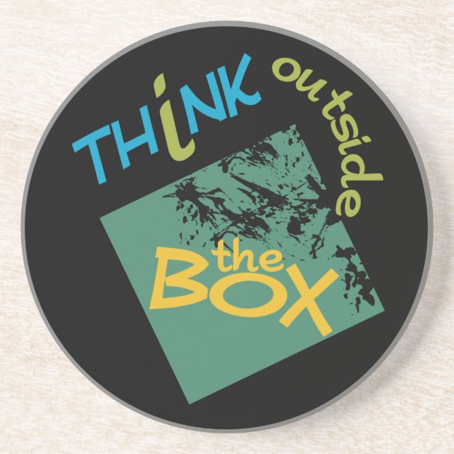 Outside The Box coaster (Front)