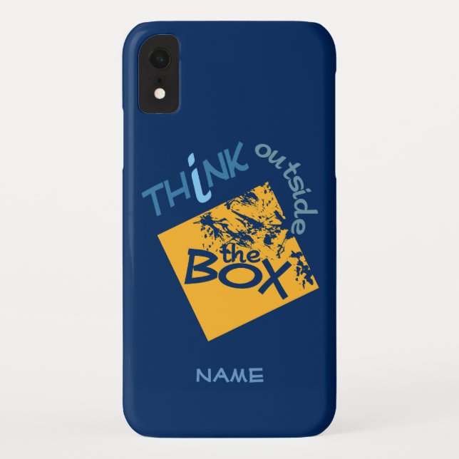 Outside The Box custom name phone cases (Back)