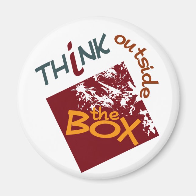 Outside The Box magnet (Front)