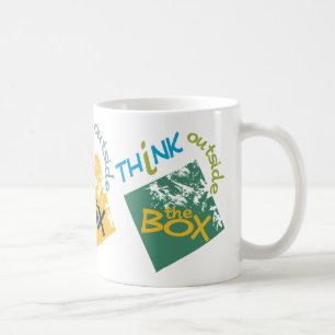 Outside The Box mug - choose style & olor