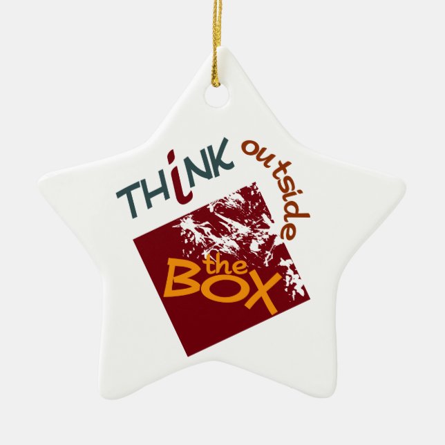 Outside The Box ornament (Front)