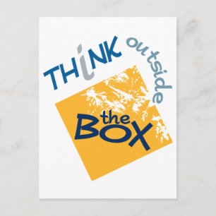 Outside The Box postcard