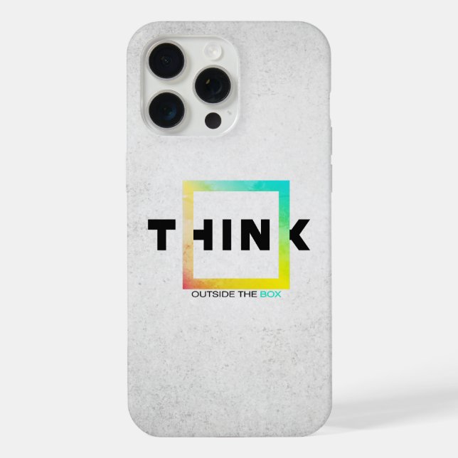 Outside the box - Summer Edition  iPhone Case (Back)