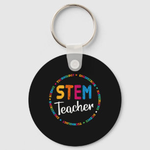 Outside The Box Tee Steam Back To School Stem Teac Key Ring