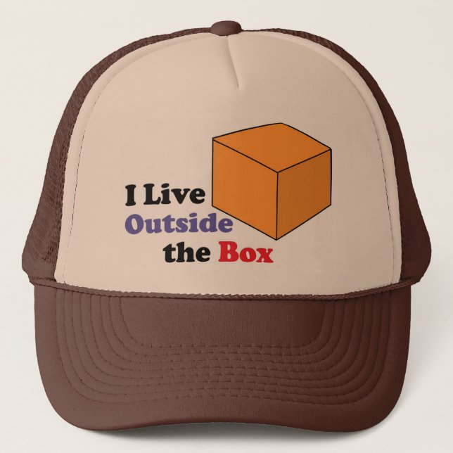 Outside the Box Trucker Hat (Front)
