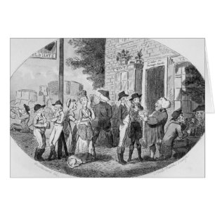 Outside the Old Hats Tavern