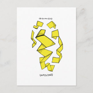 Outsides/Insides. An Abstract. Postcard