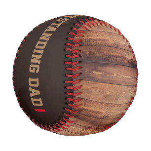 Outstanding Dad 'Game Ball' Baseball