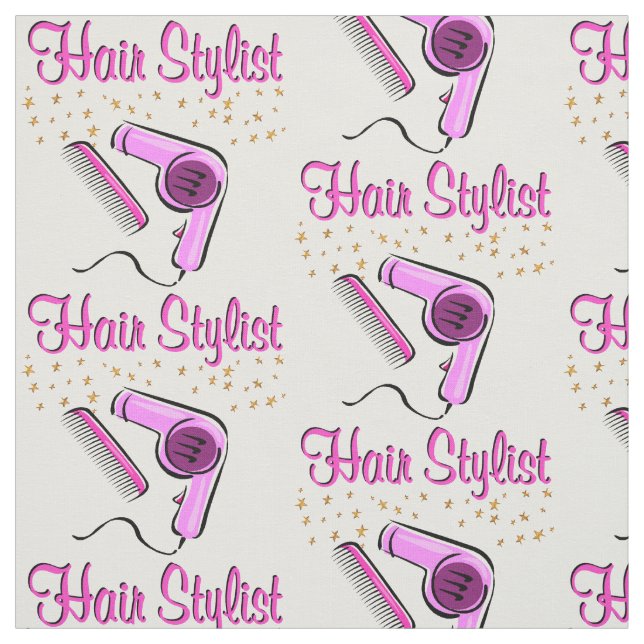 OUTSTANDING HAIR STYLIST AND BEAUTICIAN FABRIC (Swatch)