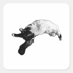 Outstretched & Over Everything Square Sticker