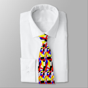 Outta Control V bad black business tie (2-sided)