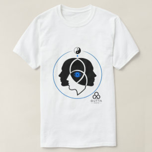 OUTTA SPACE — Tao Triad — Cosmic Vision T-Shirt