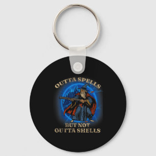 Outta Spells But Not Outta Shells Vintage  Key Ring