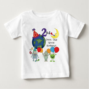 Outta This World 2nd Birthday Tshirts