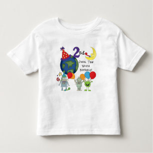 Outta This World 2nd Birthday Tshirts