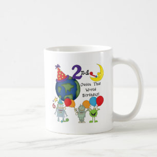 Outta This World 2nd Birthday Tshirts Coffee Mug