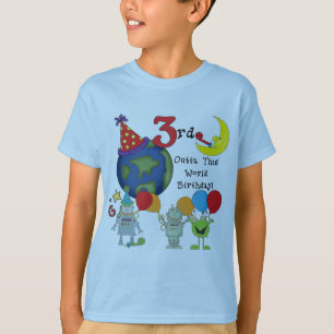 Outta This World 3rd Birthday T-shirts and Gifts