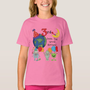 Outta This World 3rd Birthday T-shirts and Gifts