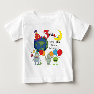 Outta This World 3rd Birthday T-shirts and Gifts