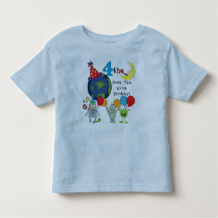 Outta This World 4th Birthday Tshirts and Gifts
