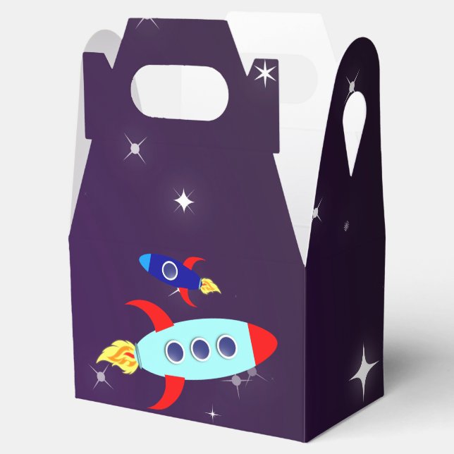 Outta This World! Boy Favour Box (Opened)