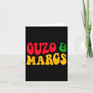 Ouzo And Margs Funny Cinco De Mayo Greek Orthodox Card