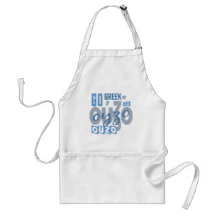 Ouzo apron - choose style & colour