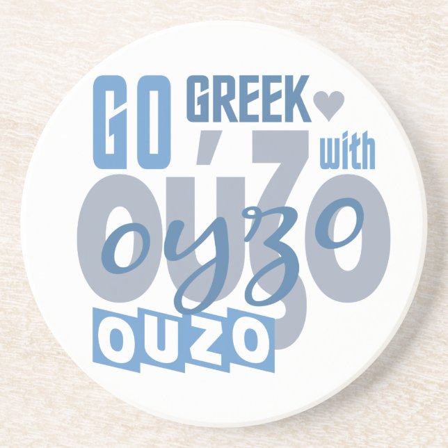 Ouzo coaster (Front)