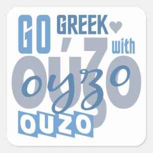 Ouzo stickers