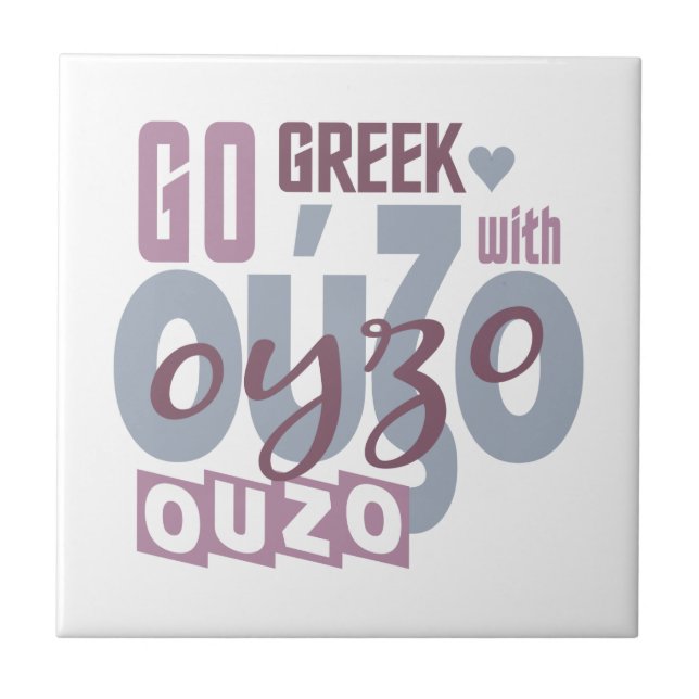 Ouzo tile (Front)
