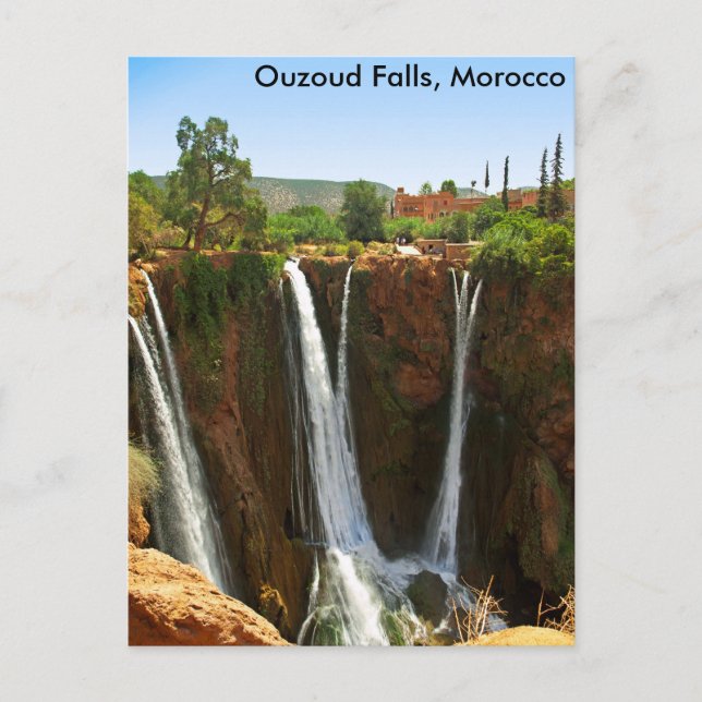 Ouzoud Falls, Morocco Postcard (Front)