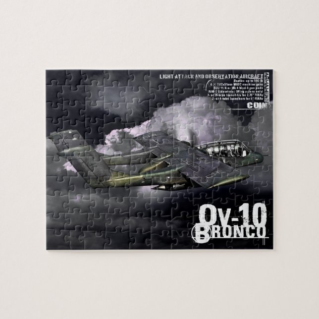 OV-10 Bronco Jigsaw Puzzle (Horizontal)
