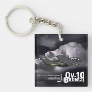 OV-10 Bronco Key Ring