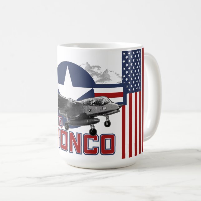 OV-10 Bronco: Tactical Air Support Coffee Mug (Front Right)