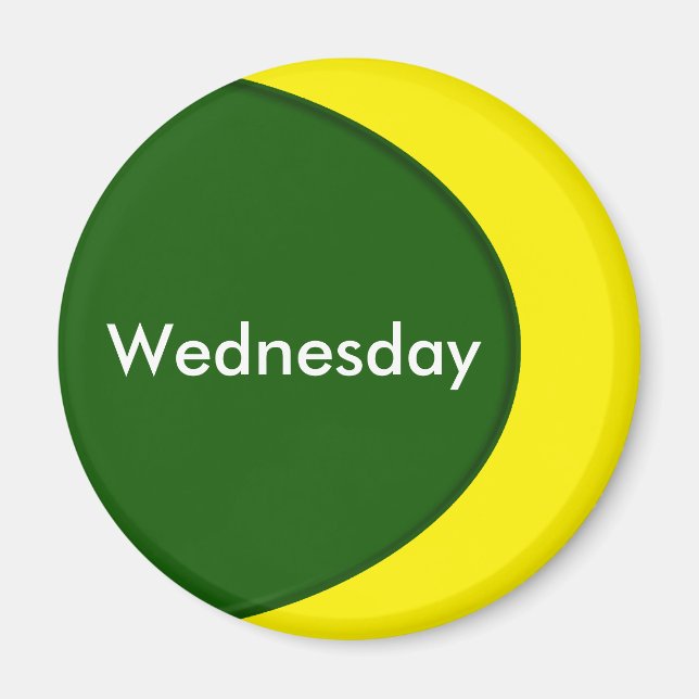 OVAL BUTTON - dark green + your text & ideas Magnet (Front)