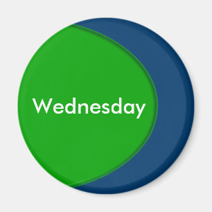 OVAL BUTTON - grass green + your text & ideas Magnet