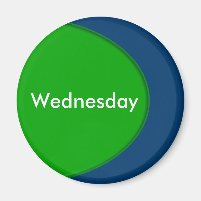 OVAL BUTTON - grass green + your text & ideas Magnet (Front)