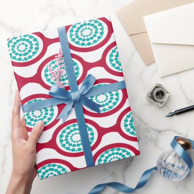 Oval Chains  Wrapping Paper (Gifting)