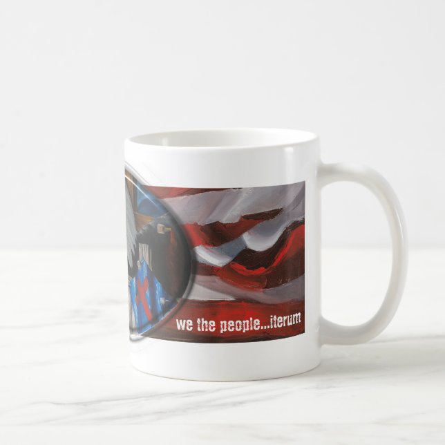 oval eagle mug (Right)