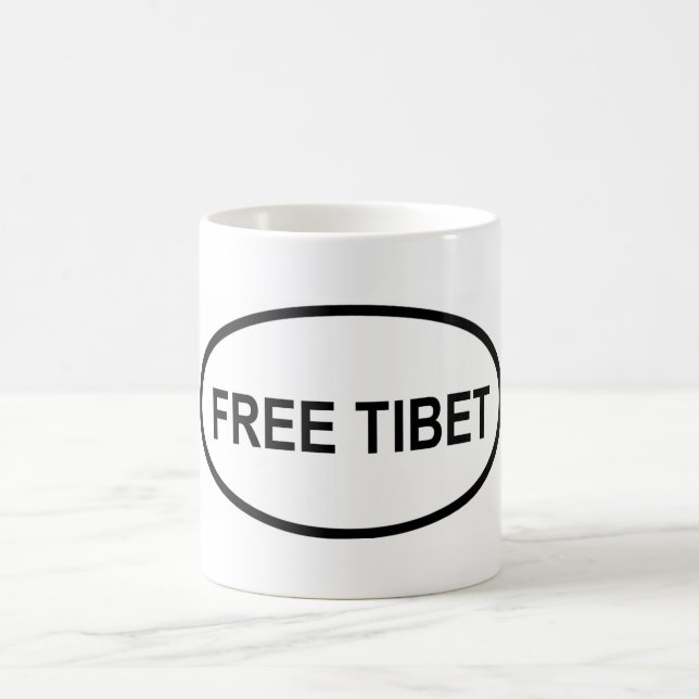 Oval Free Tibet Mug (Center)