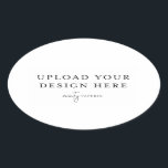 Oval Label - 4.5" x 2.7"<br><div class="desc">Customise your design in Templett. After you are done editing, download your file in a JPG format (don't forget to turn on the bleed option). Upload your design here by clicking on the blue "Personalise" button.</div>