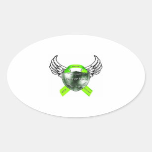 Oval Logo Sticker